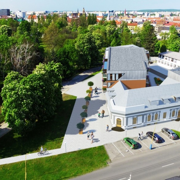 Rezidencia Mestský Park - exteriér